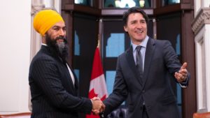 Trudeau and Singh