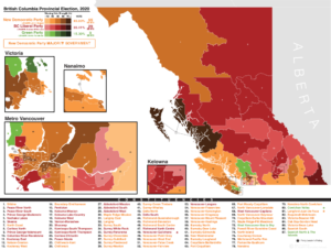 BC Election Results Map