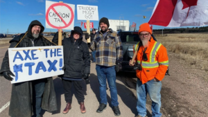 Axe the Tax Protest NB NS