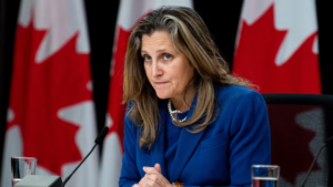 Chrystia Freeland Resigns