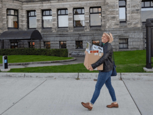 Picture of the Week: Elenore Sturko Packing Up