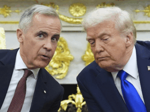Picture of the Week: Donald Trump and Mark Carney meet in the Oval Office (October 2025)