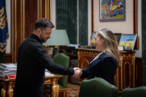 Picture of the Week: Zelenskyy and Freeland